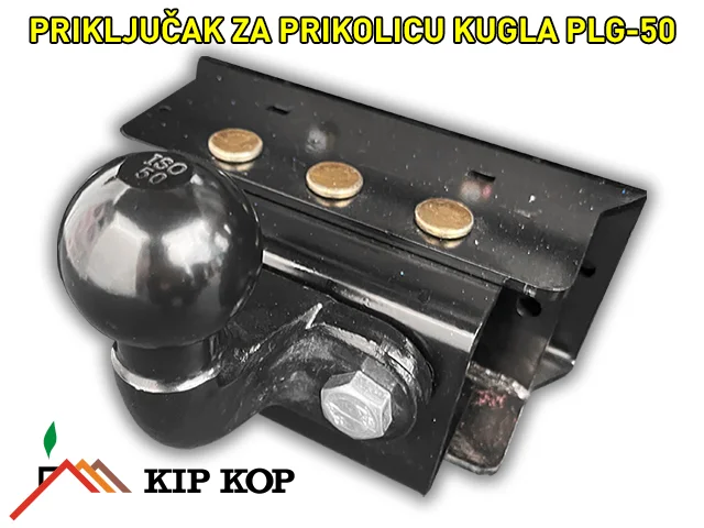 PRIKLJUČAK ZA PRIKOLICU KUGLA PLG-50