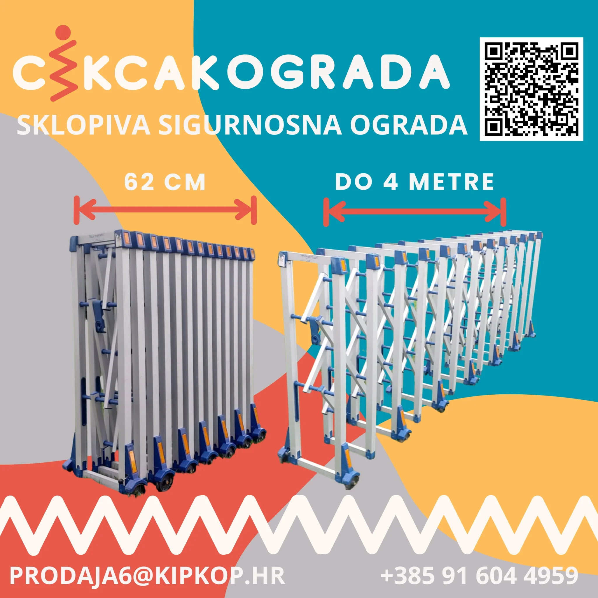 rastezljive ograde